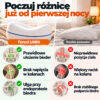 FENCCI Lineo a zwykła poduszka – prawidłowe ułożenie bioder i brak napięcia w kolanach od pierwszej nocy